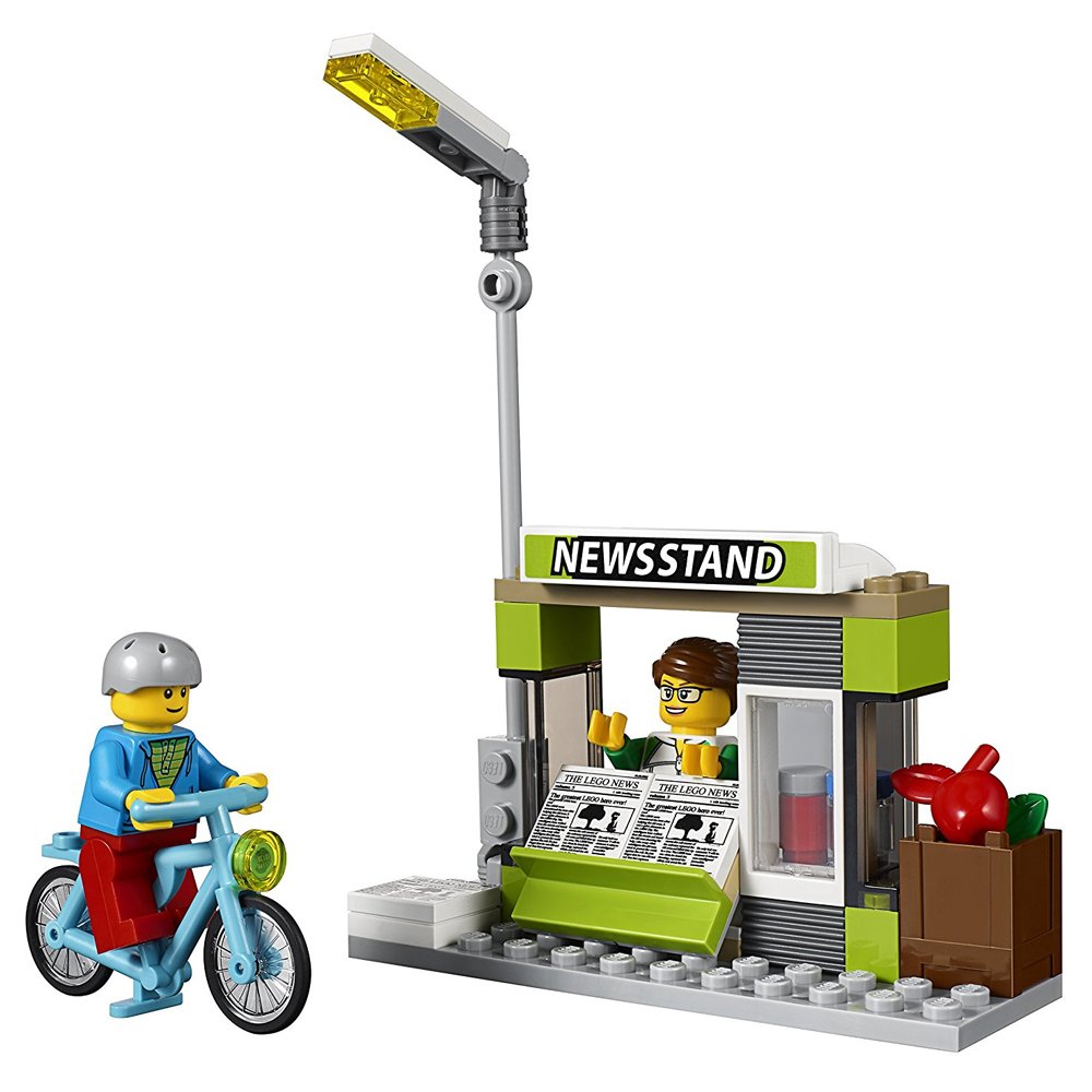 LEGO City Town Bus Station 60154 Building Kit (337 Piece)