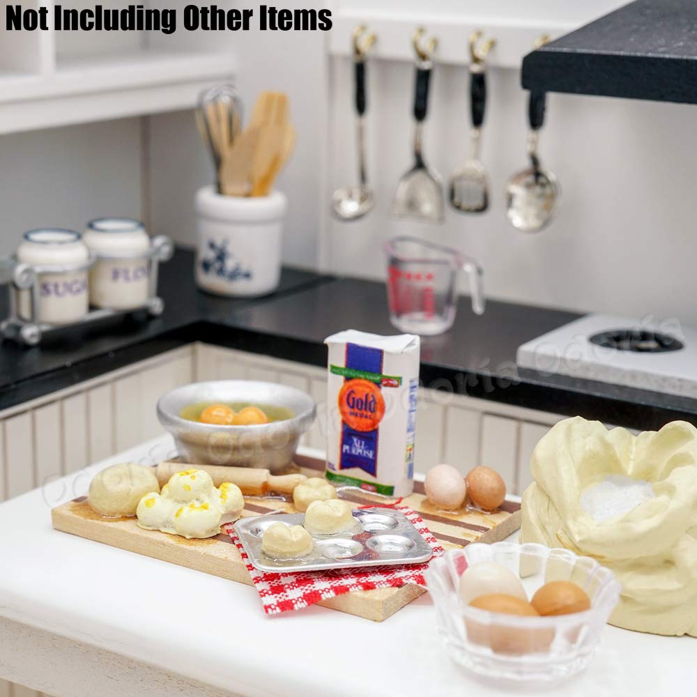 Odoria 1/12 Miniature Baking Set Pastries Dollhouse Kitchen Accessories