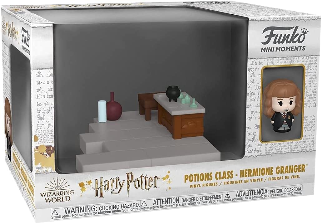 Funko POP Pops! Mini Moments: Harry Potter 20th Anniversary - Hermione with Chase (Styles May Vary), Multicolor, Standard, (57364)