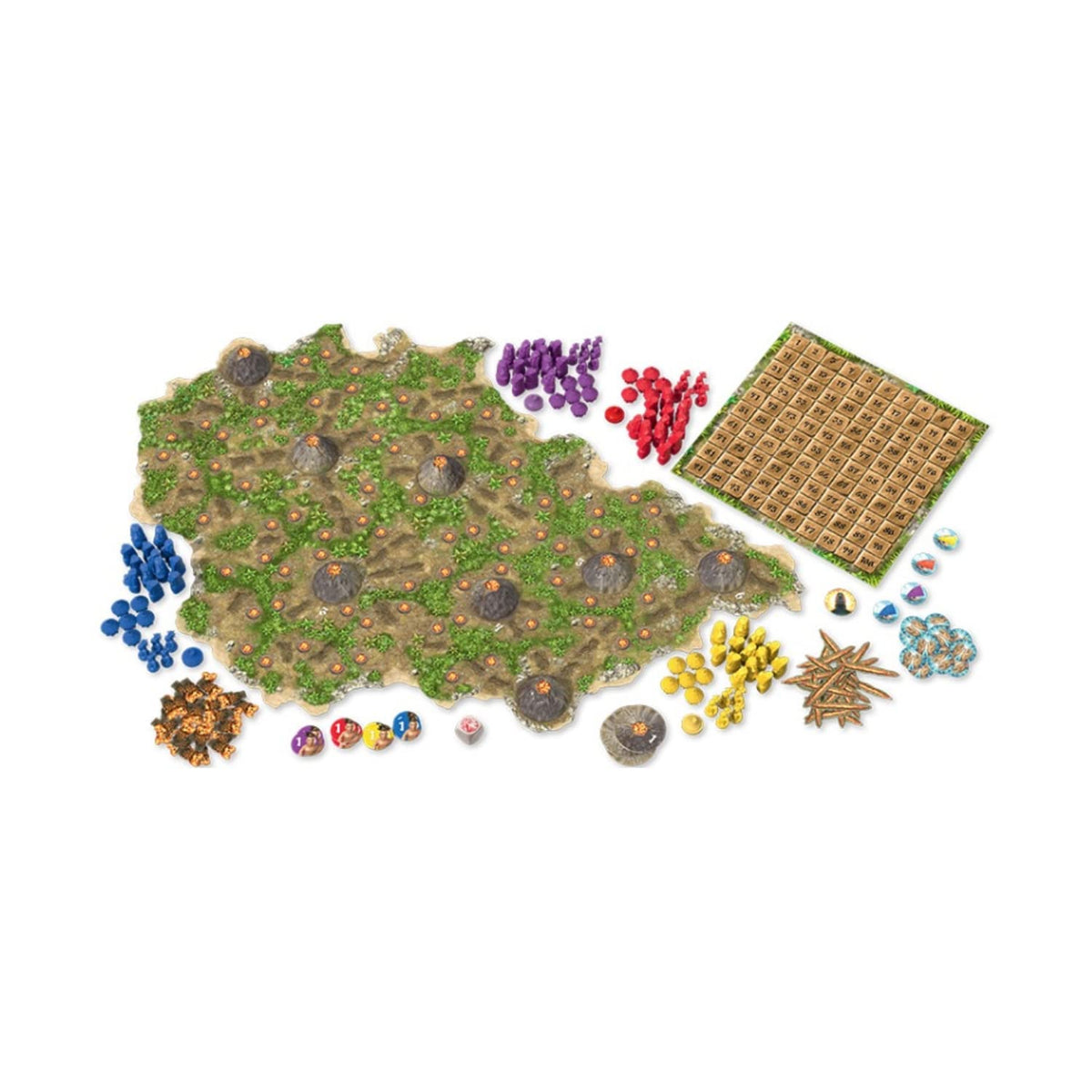 Volcanic Isle Board Game