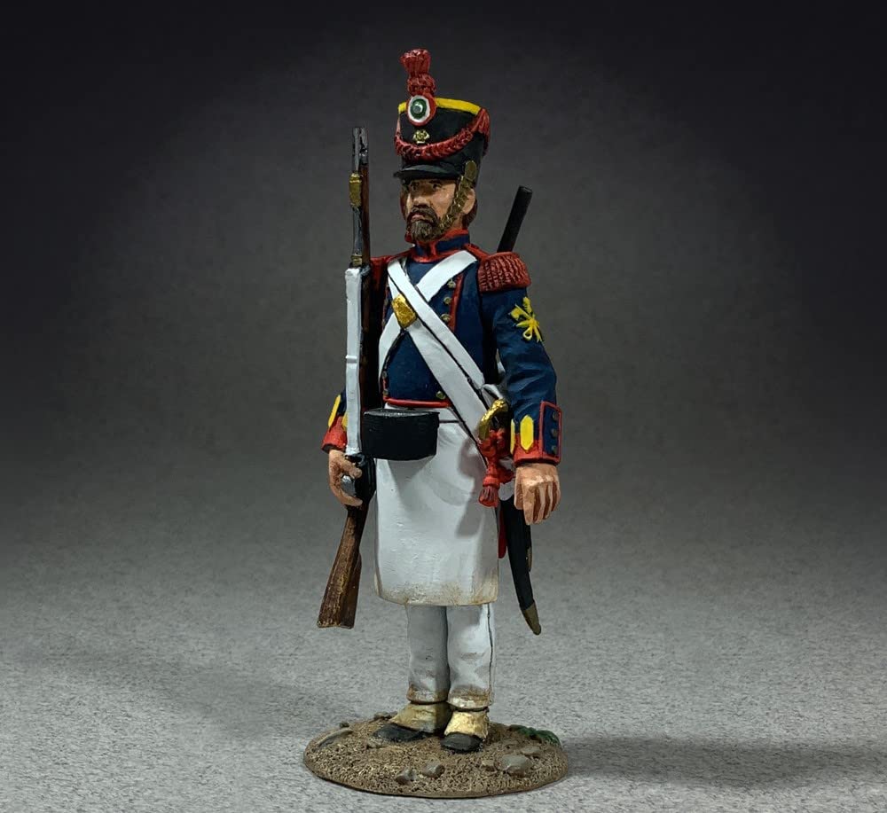 W. Britain Museum Collection 10122 Mexican Infantry Pioneer Alamo 1836 1:30 Scale Metal