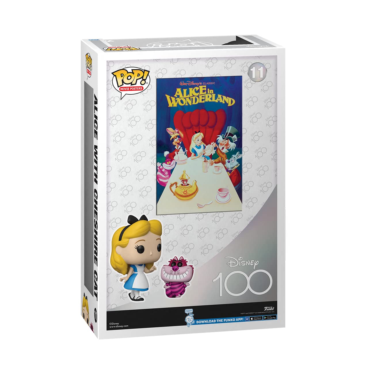 Funko POP! Movie Poster: Disney - Alice in Wonderland - Collectable Vinyl Figure - Gift Idea - Official Merchandise - for Kids & Adults - Movies Fans