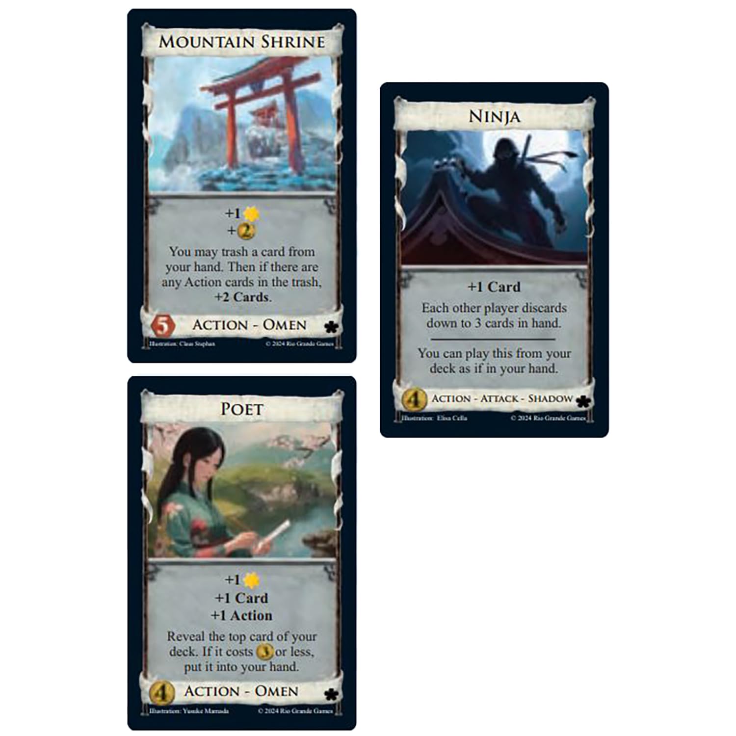 Rio Grande Games Dominion Rising Sun Expansion - Strategy Card Game, 300 Cards with 25 Kingdom Piles, 2-4 Players, Ages 14+
