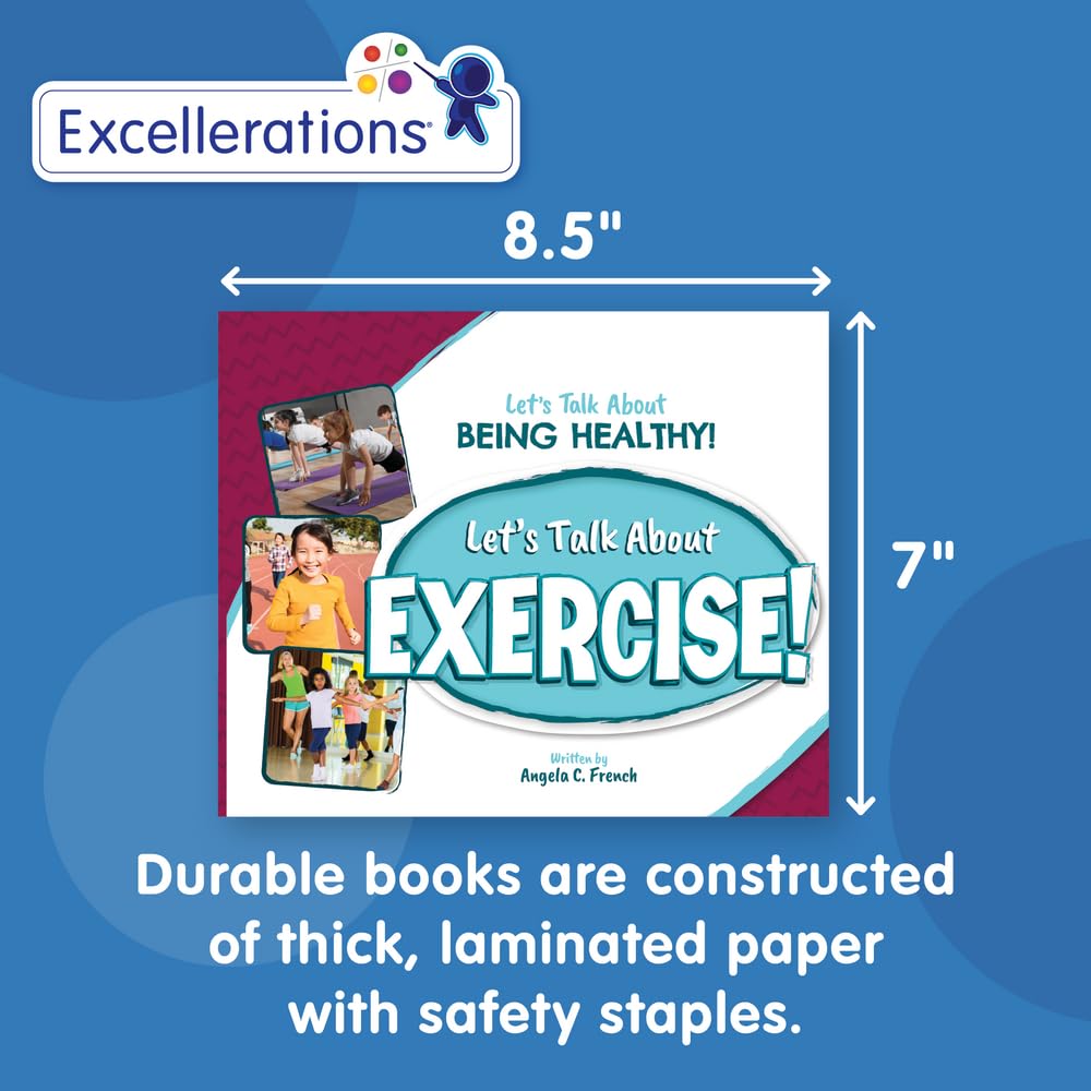 Excellerations Emotions Book and Dolls - Set of 8