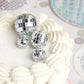 xo, Fetti Disco Ball Mini Cake Topper - 4 Pieces | Eras Birthday Supplies, Bday Cake Decoration, Last Disco Bachelorette Party