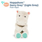 B. toys - 12-Inch Plush Hippo - Stuffed Animal - Soft & Gray Hippopotamus Toy - Washable Toys for Baby, Toddler, Kids - Happyhues - Garry Grey Hippo