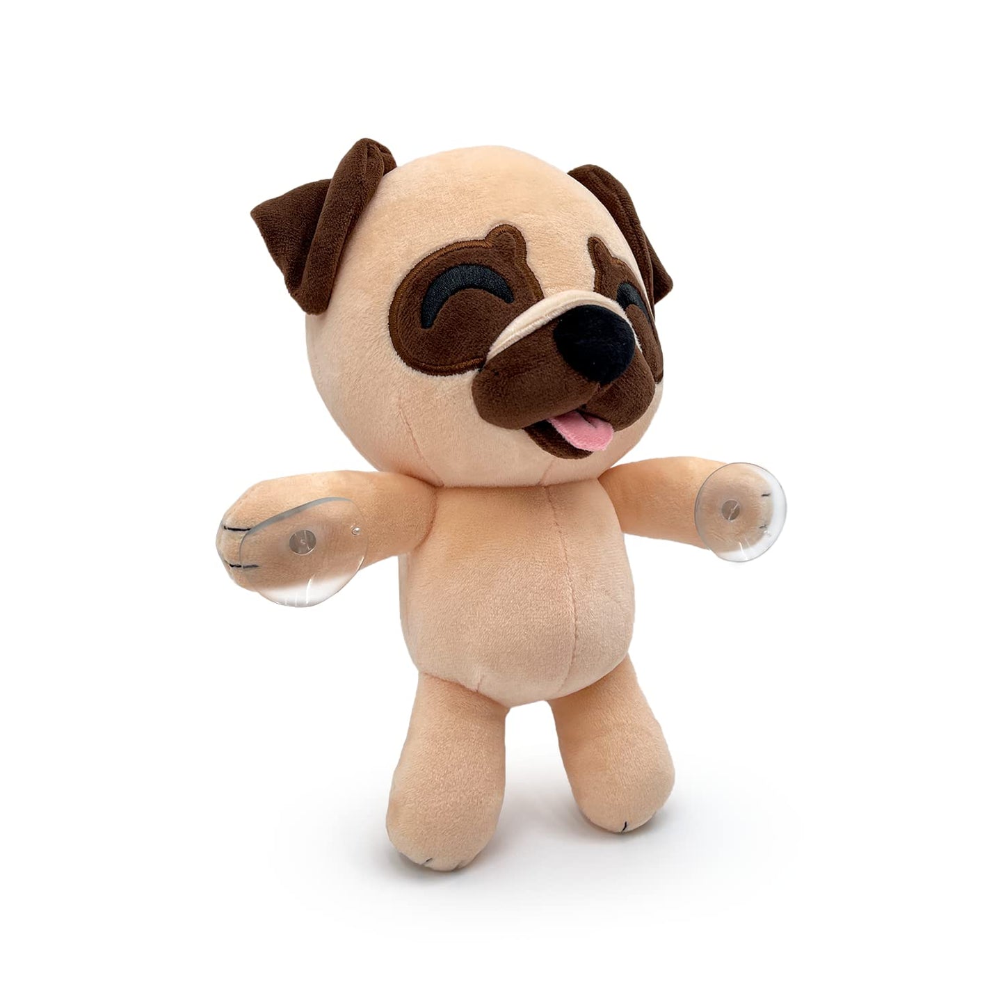 Youtooz Pug Splatt Plush 9" Inch, Collectible Soft Pug Plushie, Stickies to The Window by Youtooz Plush Collection