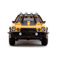 Jada Transformers Rise of The Beast 1:24 1977 Chevy Camaro Bumblebee & Badge Die-Cast Car, Toys for Kids and Adults