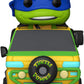 Funko Pop Ride SUPDLX! Movie: Teenage Mutant Ninja Turtle - Leonardo in Van (Exc), Collectable Vinyl Figure - 73578