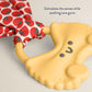 Itzy Ritzy Silicone Baby Teether - BPA-Free Teething Toy with Crinkle Fabric Tie, Easy-Grip Handle & Multiple Textures - for Ages 3 Months and Up