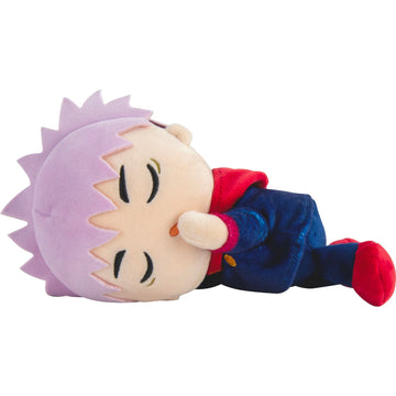 Club Mocchi-Mocchi- Suya Suya Sleeping Friend Jujutsu Kaisen Plush - Yuji Itadori Figure Plush - Collectible JJK Figure - Squishy Anime Plushies