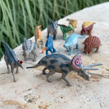 Safari Ltd. Herbivorous Dinosaurs TOOB - 11 Plant-Eating Dinosaur Figurines - Educational Toy Set for Boys, Girls, and Kids 3+