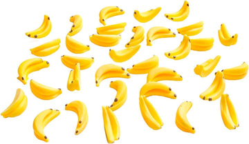35 Pcs Miniature Bananas 1/12 Scale Banana Models Miniature Fruit Fake Mini Fruits for Mini House Kitchen Fairy Garden Decor?Dollhouse Décor Dollhouse