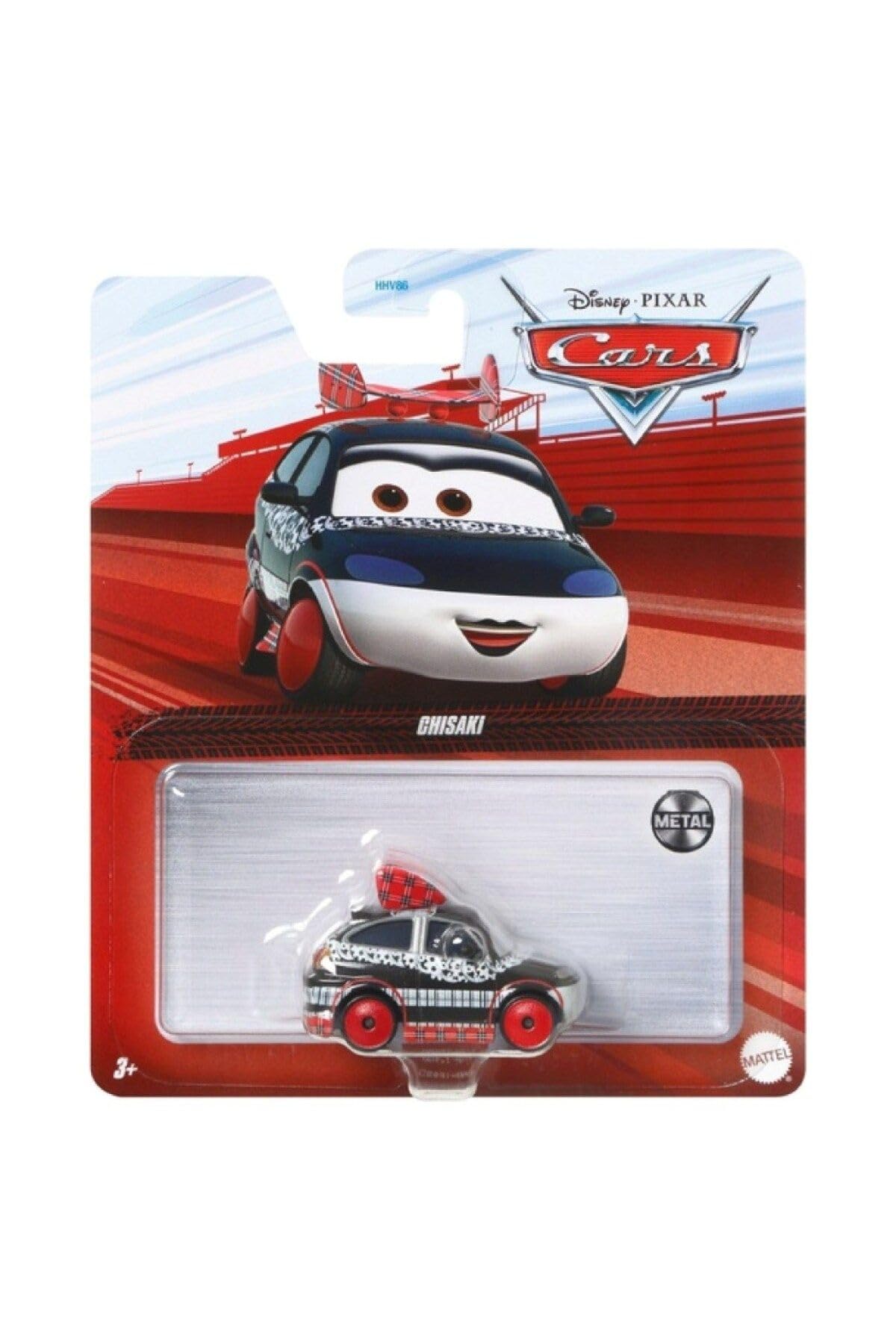 Disney and Pixar Cars Chisaki, Miniature, Collectible Racecar Automobile Toys Based on Cars Movies, for Kids Age 3 and Older