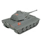 BMC WWII Gray German King Tiger Toy Tank 1:32 Scale for 54mm Army Men Soldier Figures