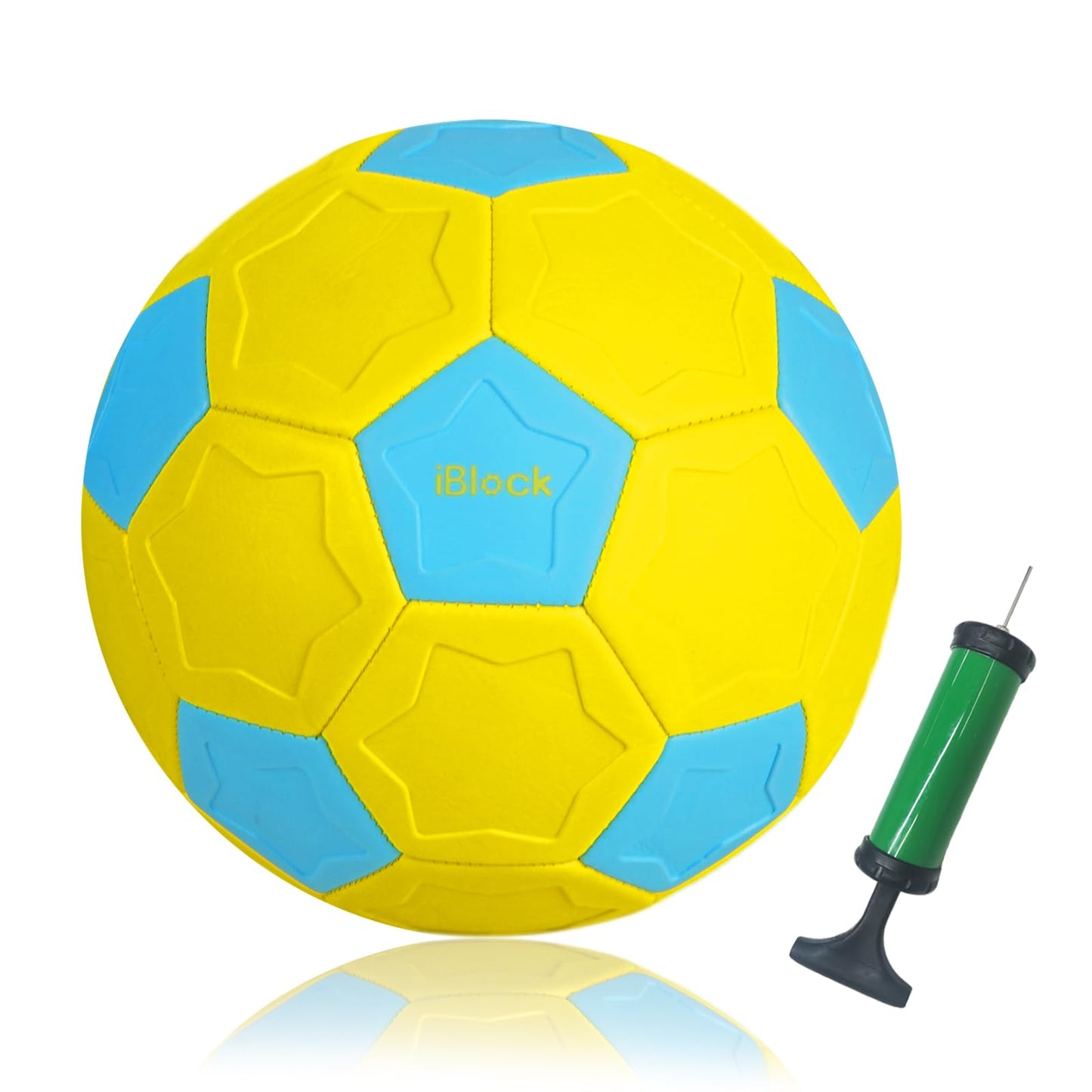RORLAND Swerve and Curve Size 4 Soccer Ball,Soccer Training Ball with Special Panels to Play, Outdoor Indoor Activities Games, Kids Fun Football