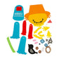 Fun Express Harvest Blessings Scarecrow CK - Craft Kits - 12 Pieces
