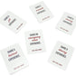 Gatwick Games Best First Worst - New Couples Card Game, Great for Couples Date Night, Work on Strengthening Your Relationship While Playing a Fun Card