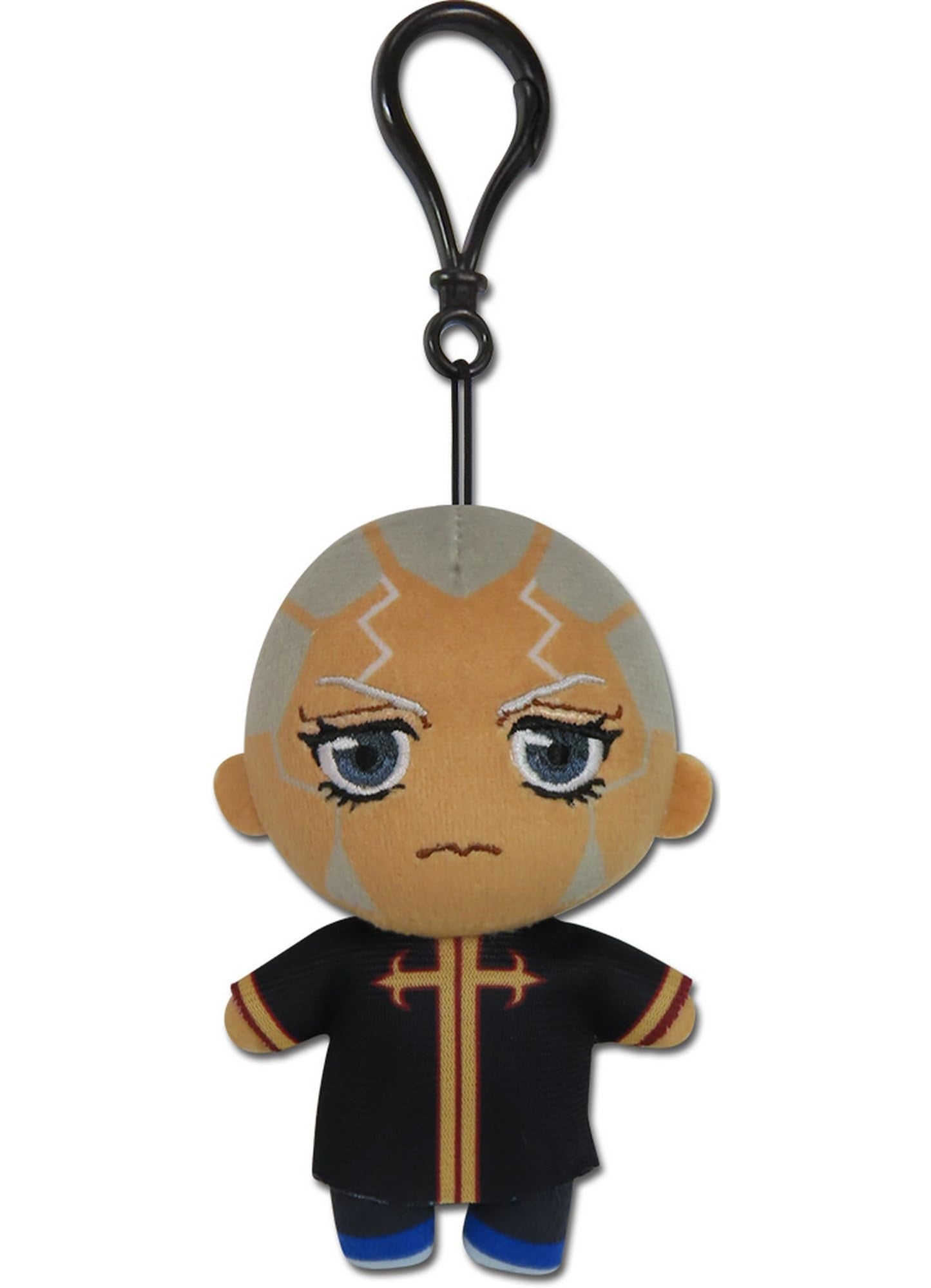 Great Eastern Entertainment JoJo's Bizarre Adventure Stone Ocean: Father Enrico Pucci Mini Plush w/Spring Clip 4.5" H