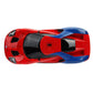 Jada Marvel Spider-Man 2017 Ford GT R/C, 1: 16 Scale with USB Charging, 2.4Ghz & Turbo Boost, Red and Blue