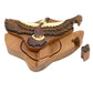 Hawk Intarsia Wooden Puzzle Box - Handcrafted Natural Wood Keepsake with Secret Compartment - Unique Gift