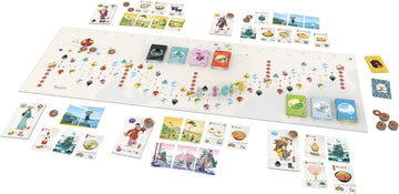Stonemaier Games: Tokaido (Base Game) by Antoine Bauza | A Zen Strategy Board Game About Traveling in Japan for Adults and Family | Journey