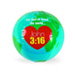Fun Express Inflatable God Loves The World Globes, 12 Pack, 10 Inch