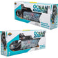 Aquatic Discovery Expedition Research & Rescue Submarine Toy with 6 Ocean Sea Animalsunderwater Boat Set for Kids