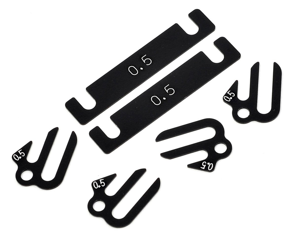 B7-SS05 Aluminum Susmount Spacer for BD-7 (0.5mm Lx2/Sx4)