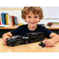 RCOOS Alloy Toy Truck Set with Trailer and ATV Toy Race Car with Sound Light Effect RV Set Pull Back Car for Kid Ideal Gift Age 3+ Metal Vehicle