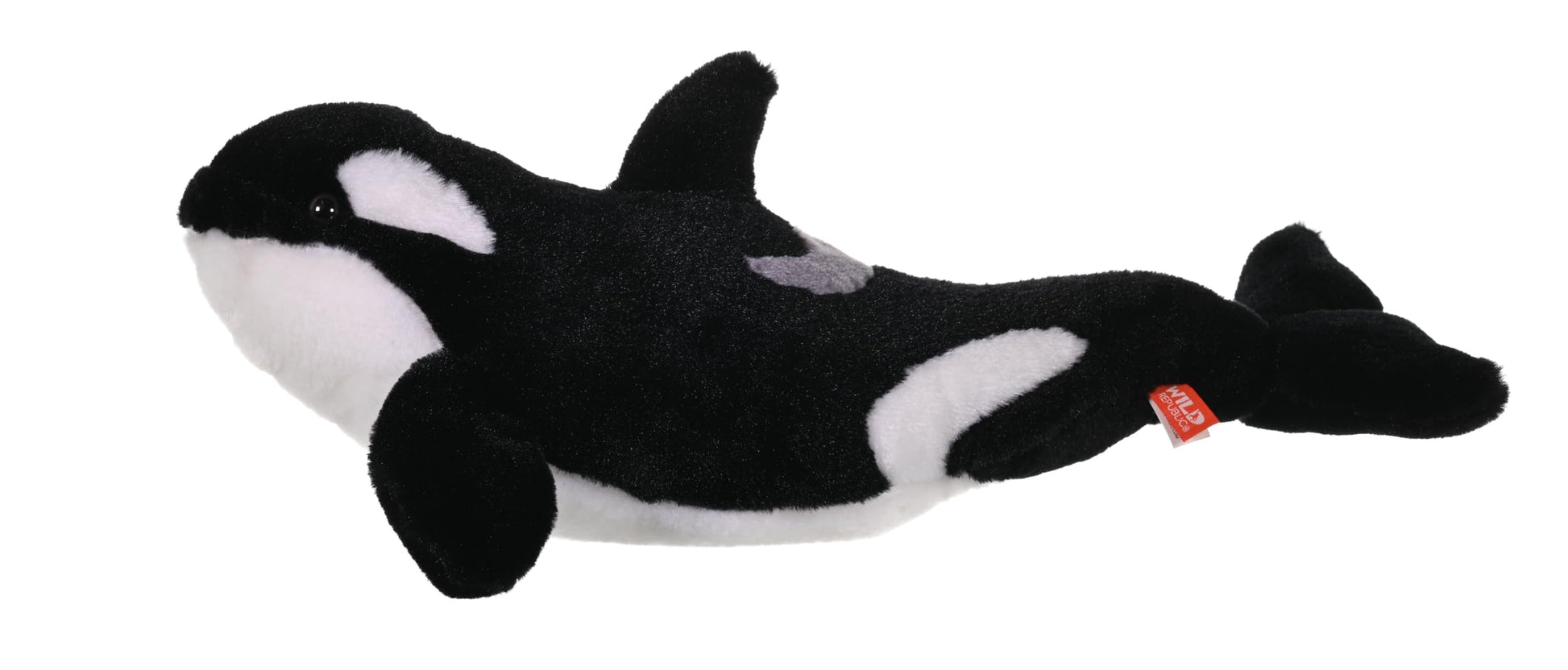 Wild Republic Orca Plush, Stuffed Animal, Plush Toy, Gifts for Kids, Cuddlekins, 20 inches