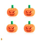 LEGO Halloween Minifigure Accessory - Pumpkin with Green Stem Jack O' Lantern ?? (4 Pack) With Halloween Display