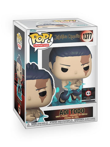 Epic Collectibles Pop Anime: Jujutsu Kaisen (JJK) - Aoi Todo Exclusive Vinyl Figure Bundled with Box Protector Compatible for Funko