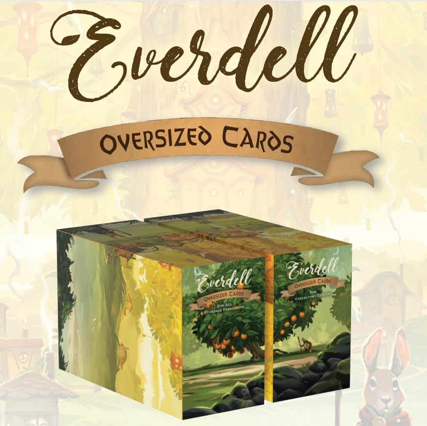 Starling Games Everdell Oversized Expansion Cards, Extended Art Tarot-Sized