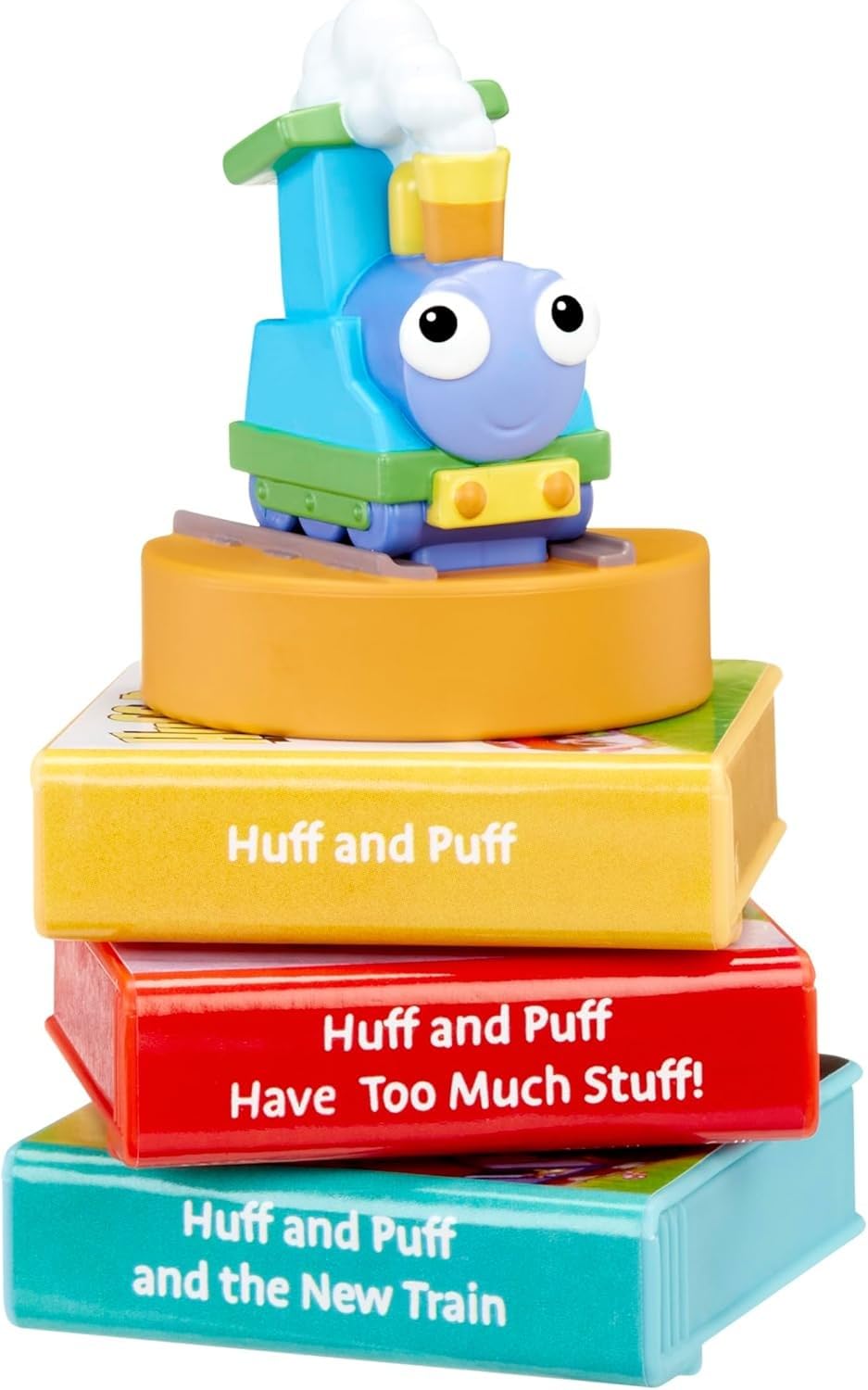 Little Tikes Huff and Puff Collection for Story Dream Machine - 3 Stories & 1 Character, Storytime Books with Audio Play Character, for Boys and Girls