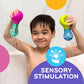 Mobi Skwooshlz Water Squeeze Bulbs - Silicone Baby Bath Toys, Baby Bathtub Toys for Toddlers, Latex and BPA Free, Food Grade Silicon, Easy to Clean