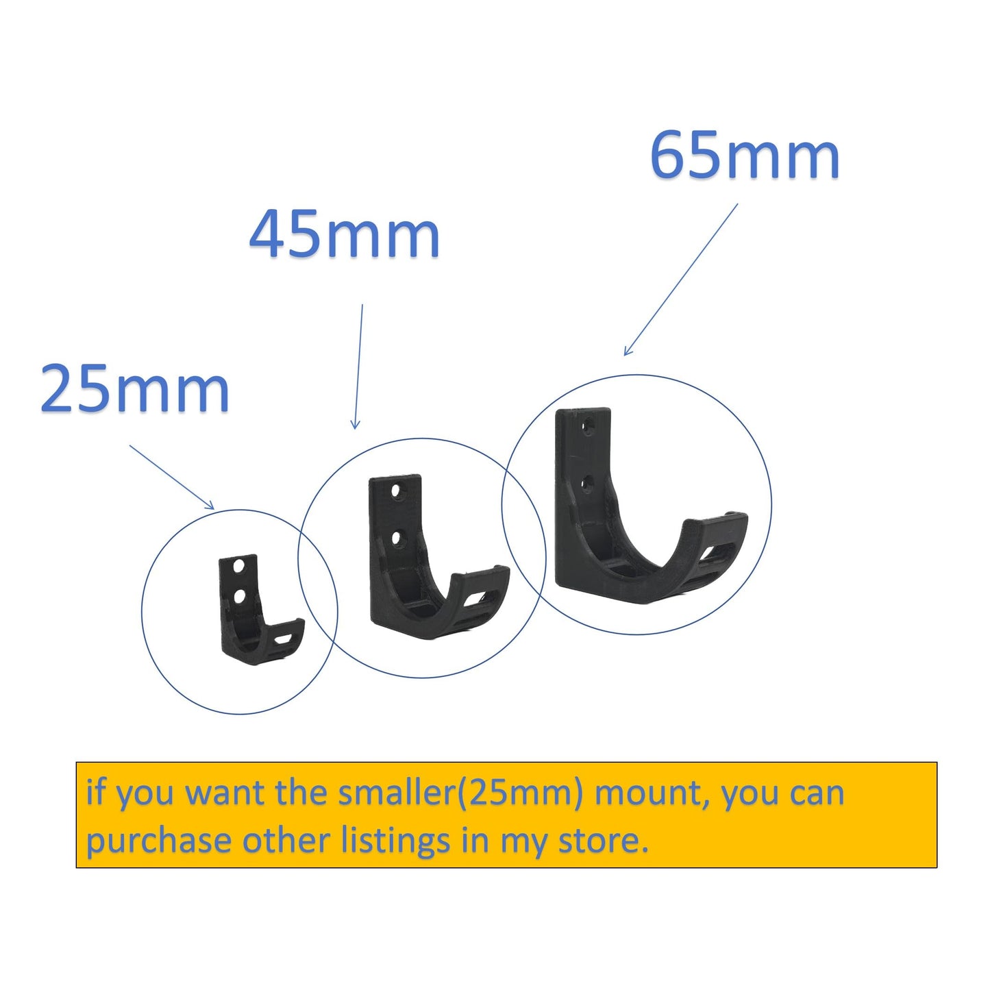 XINGBIRDS Wall Mount for RC Plane, for Car or Plane Wheels Diameter Within 65mm