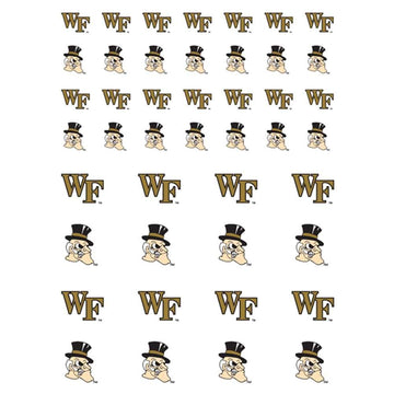 Wake Forest Small Sticker Sheet - 2 Sheets