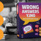 Gray Matters Games Wrong Answers Only: The Ultimate Adult Party Game - A Fun, Competitive Group Guessing Game for 8 Players, Ages 14 and Up - Perfect