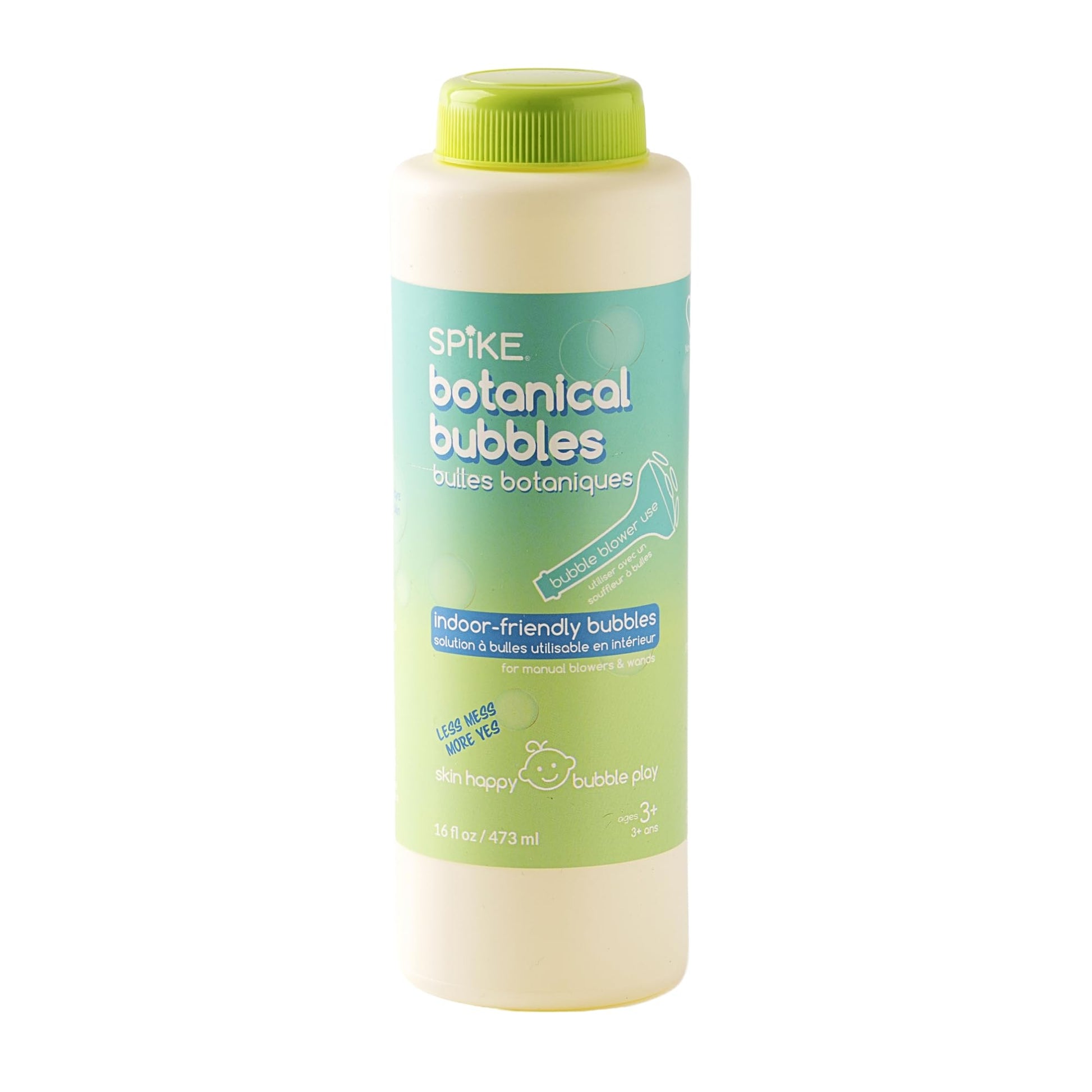 Innobaby Spike Indoor-Friendly Mess Free Botanical Bubble Solution 16 oz
