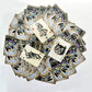 Rodaruus Alice in Wonderland Playing Cards, Full 54 Poker-Size Card Deck (Light Beige)