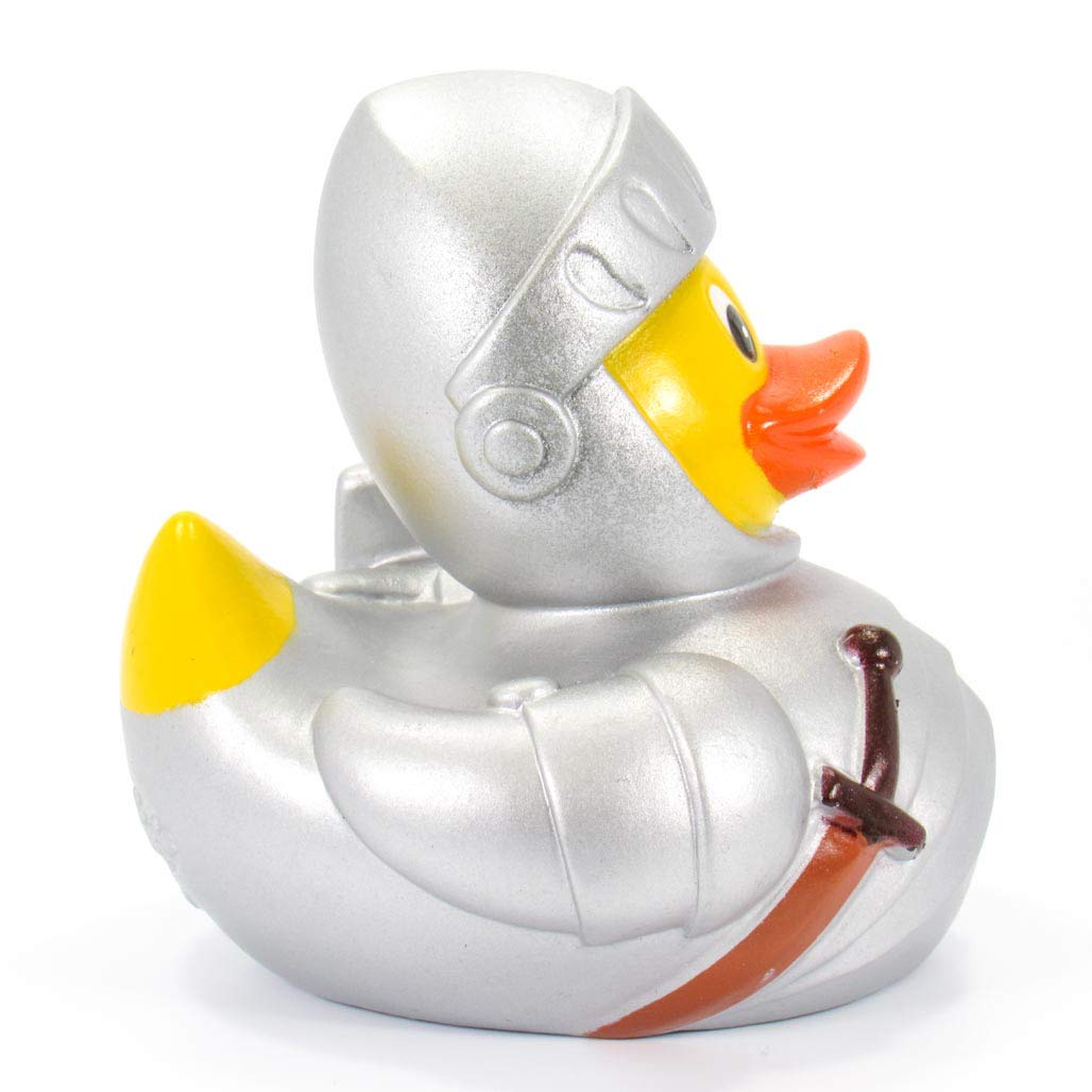 Yarto New Large Floating Bath Rubber Designer Duck in Armour Fun Gift Knight