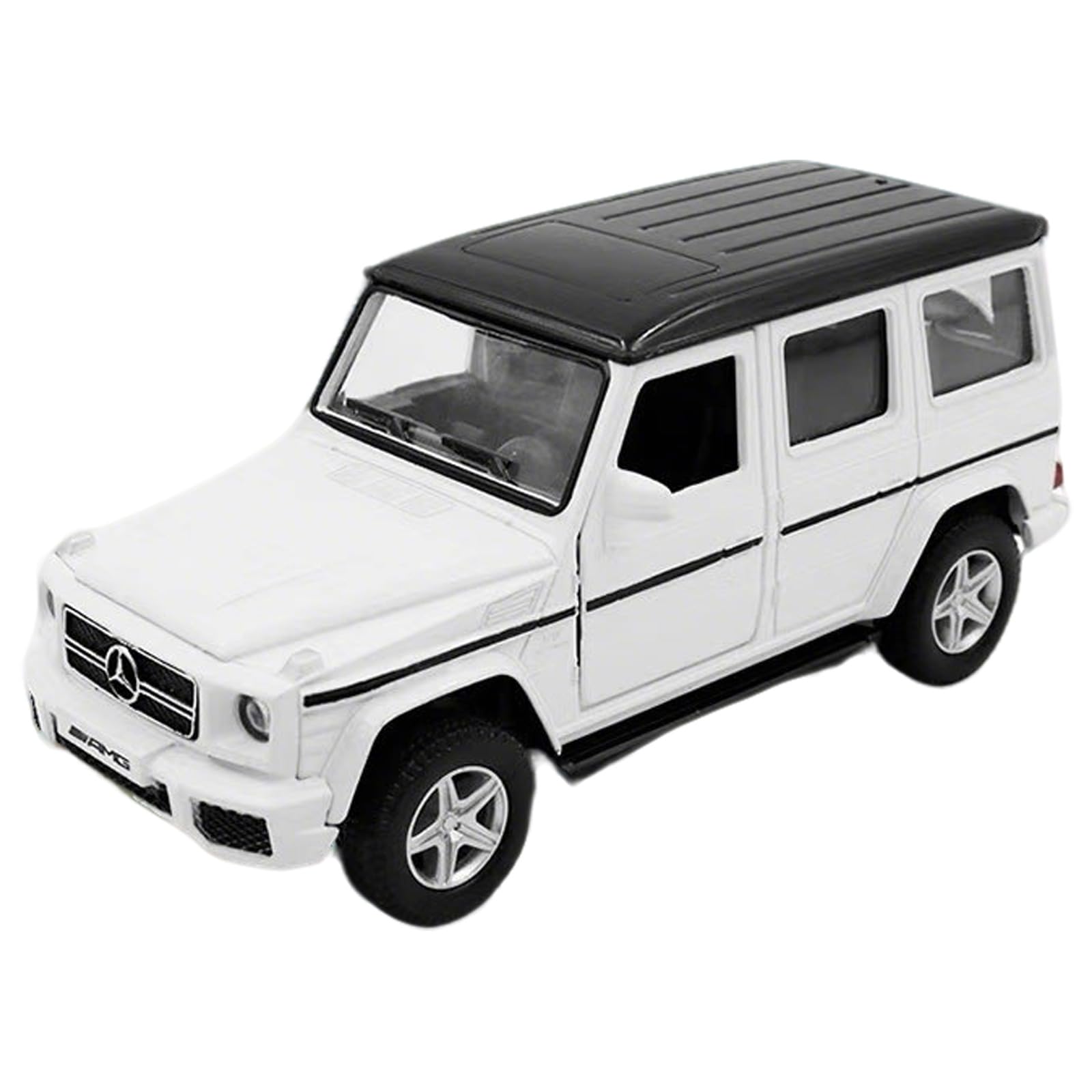 Car Toys for 3 4 5 Year Old Girls Gifts,1/36 Scale G63 Diecast Metal Model Car,Pull Back Cars Toys for Toddler Kids Age 3-6(White)
