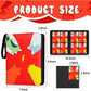Trading Card Binder 4 Pocket,Card Binder 400 Pockets,Card Book Holder Cards with 50 Removable Sleeves,3-Ring Zip Design Collectible Trading Card
