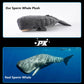Niuhoulu Sperm Whale Stuffed Animals Soft Plush Toy Kids Cuddly Fluffy Plushie Doll for Girls Boys Babies Toddlers Girlfriends (19")