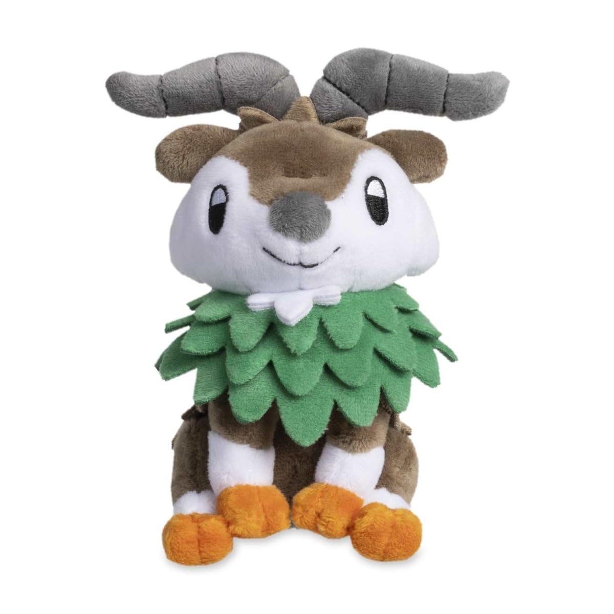 Pokémon Center: Skiddo Sitting Cuties Plush, 5 ¼ Inch