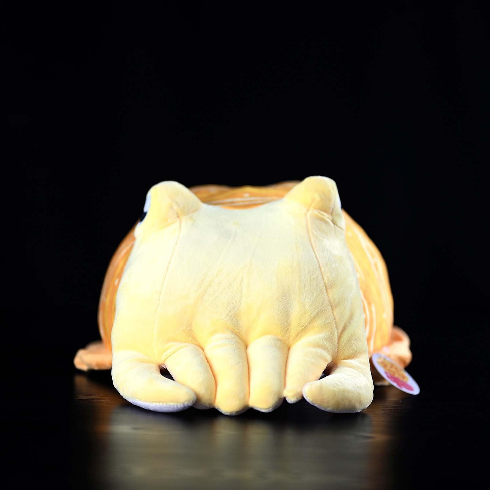 BEEPEACH 16.5inch Super Soft Plush Cuttlefish Pillow Doll Simulation Inkfish Stuffed Animal Toy Cute Squid Plushies for Home Decoration