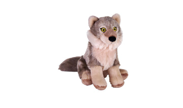 Wild Republic Cuddlekins Eco Mini Wolf Stuffed Animal - 8"