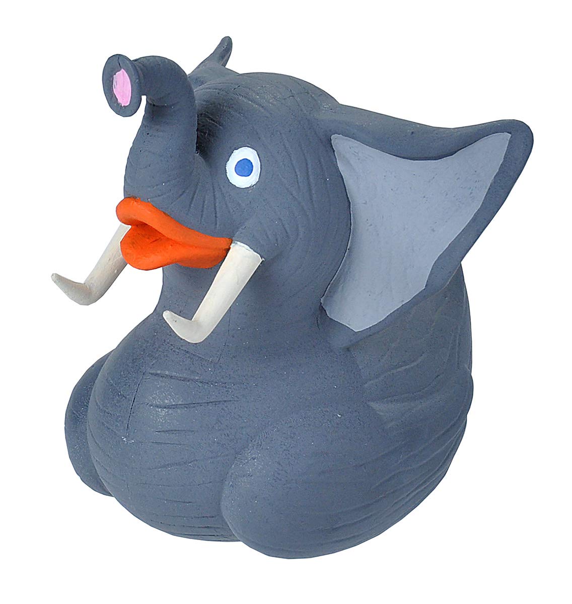 Wild Republic Rubber Ducks, Bath Toys, Kids Gifts, Pool Toys, Water Toys, Elephant, 4"