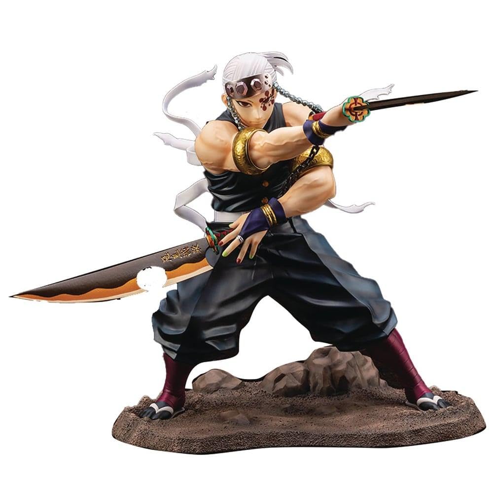 Kotobukiya Demon Slayer: Kimetsu no Yaiba: Tengen Uzui ARTFX J Statue, Multicolor